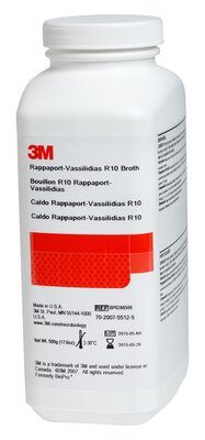 3m? rappaport-vassilidias r10培養(yǎng)基 bp0288500，500 g，1件裝